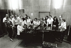Belgrade chamber choir in studio