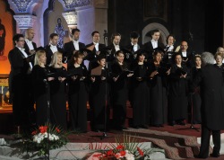 Belgrade chamber choir concert in St Sava cathedral